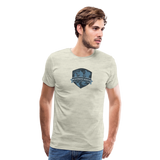 THE ULTIMATE HUNT Men's Premium T-Shirt - heather oatmeal