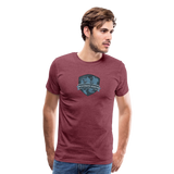 THE ULTIMATE HUNT Men's Premium T-Shirt - heather burgundy