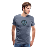 THE ULTIMATE HUNT Men's Premium T-Shirt - heather blue