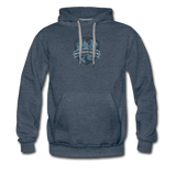 THE ULTIMATE HUNT Men’s Premium Hoodie - heather denim