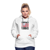 SUPPORT OUR TROOPS Women’s Premium Hoodie - white