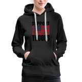 SUPPORT OUR TROOPS Women’s Premium Hoodie - black