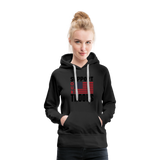 SUPPORT OUR TROOPS Women’s Premium Hoodie - black
