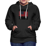 SUPPORT OUR TROOPS Women’s Premium Hoodie - black