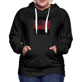 SUPPORT OUR TROOPS Women’s Premium Hoodie - charcoal grey