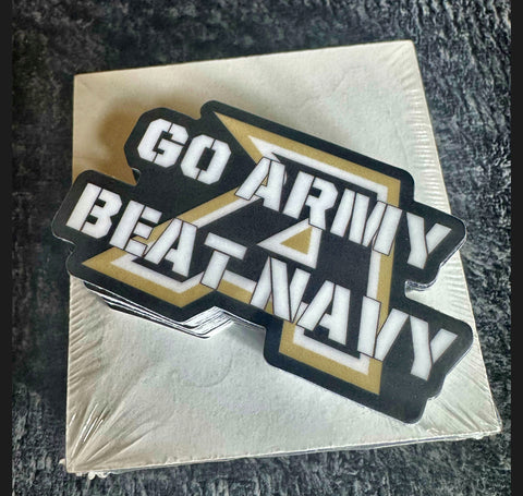 GO ARMY BEAT NAVY Sticker