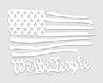 WE THE PEOPLE Transfer Sticker