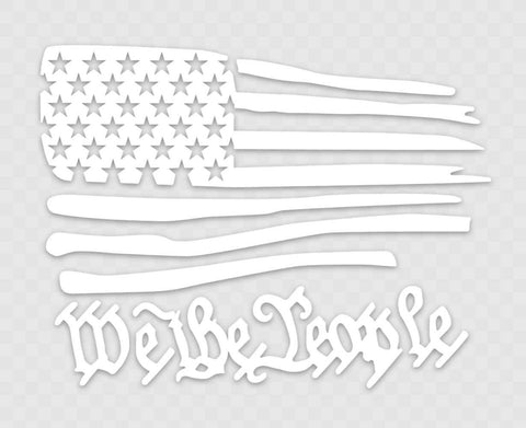 WE THE PEOPLE Transfer Sticker