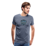 THE ULTIMATE HUNT Men's Premium T-Shirt - heather blue