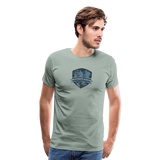THE ULTIMATE HUNT Men's Premium T-Shirt - steel green