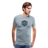 THE ULTIMATE HUNT Men's Premium T-Shirt - heather ice blue
