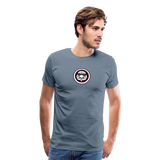 Men's Premium Widowmaker T-Shirt - steel blue