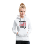 SUPPORT OUR TROOPS Women’s Premium Hoodie - white