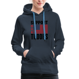 SUPPORT OUR TROOPS Women’s Premium Hoodie - navy