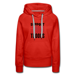 SUPPORT OUR TROOPS Women’s Premium Hoodie - red