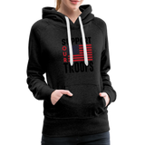 SUPPORT OUR TROOPS Women’s Premium Hoodie - charcoal grey