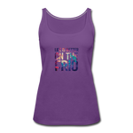 LIFE IS BETTER ON THE FRIO Women’s Premium Tank Top - purple